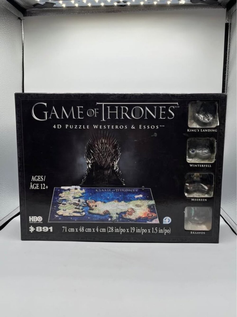 Game of Thrones 4D Puzzle Westeros & Essos - New In The Box (Sealed)